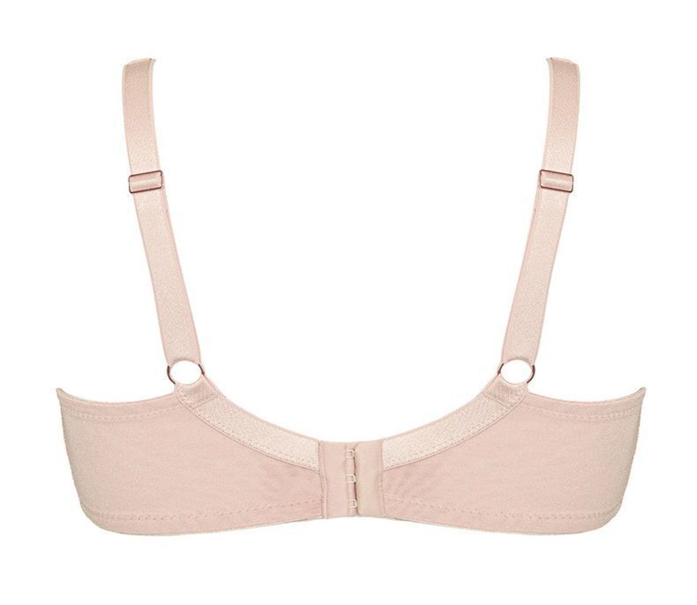 Телесный бюстгальтер Chita с чашкой +size на поролоне (Размер: 90F) (Цвет: телесный)