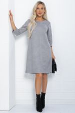 Платье Элегантная простота (серое) П12242-6 LT Collection