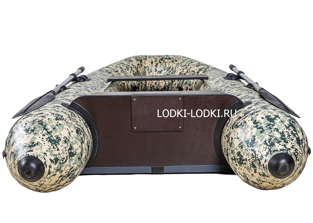 Аква-2800 СК слань+киль камуфляж (лодка пвх под мотор)