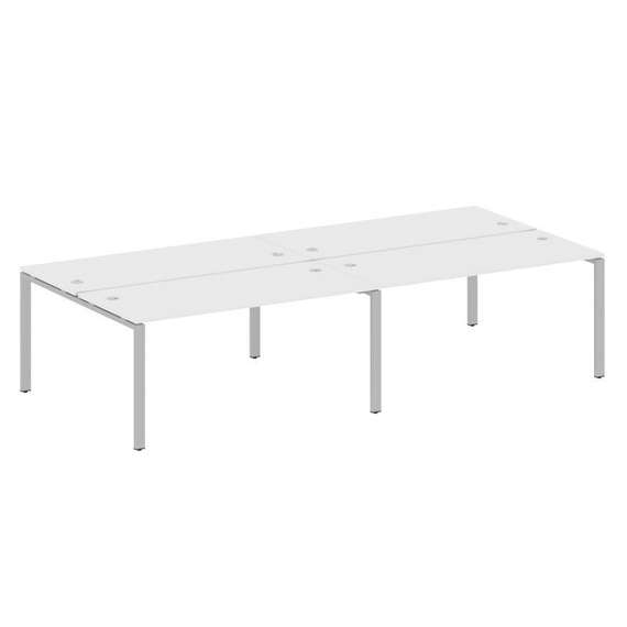 Метал Систем Рабочая станция на 4 места на П-образном м/к БП.СМ-4.4