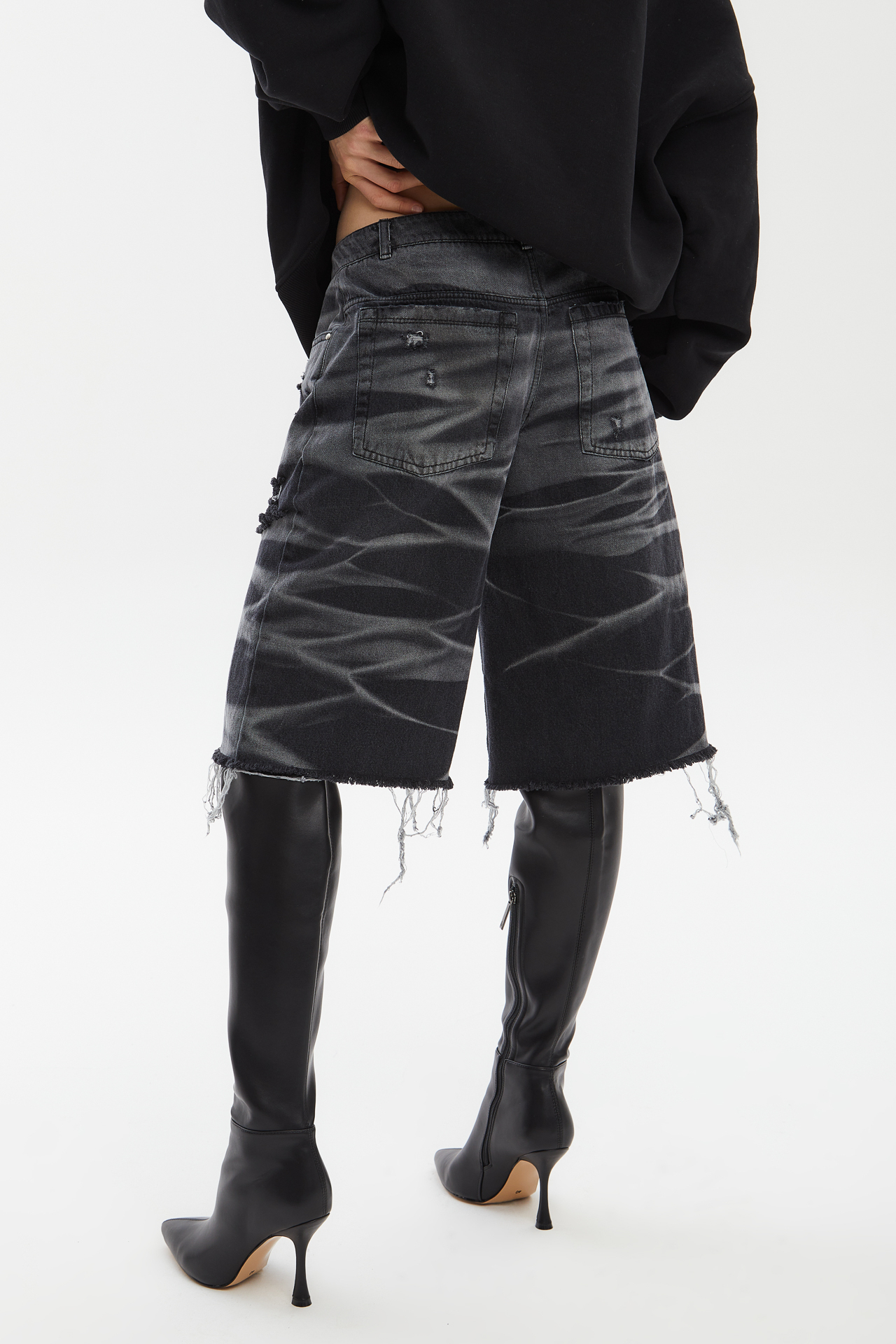 Шорты миди из денима "GIPSY"