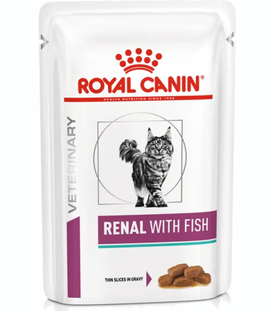 Роял Канин Renal Feline Тунец 85гр.