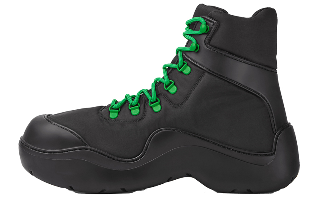 Bottega Veneta Puddle Bomber Ankle Boot Black Women"s