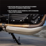 Защита картера (поддона) алюминиевая серебристая Royal Enfield. Guerrilla 450, KXA00479