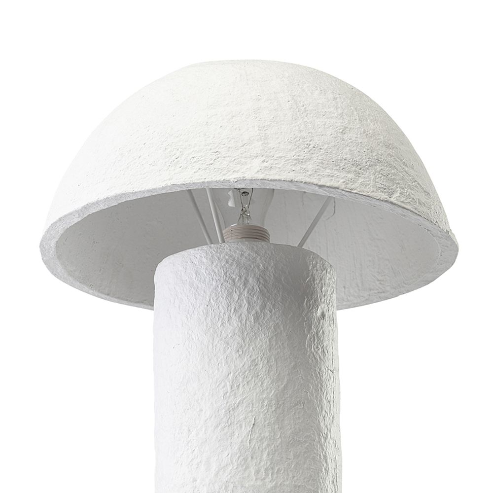 Лампа настольная Texture Sleek, Ø32x42 см, белая