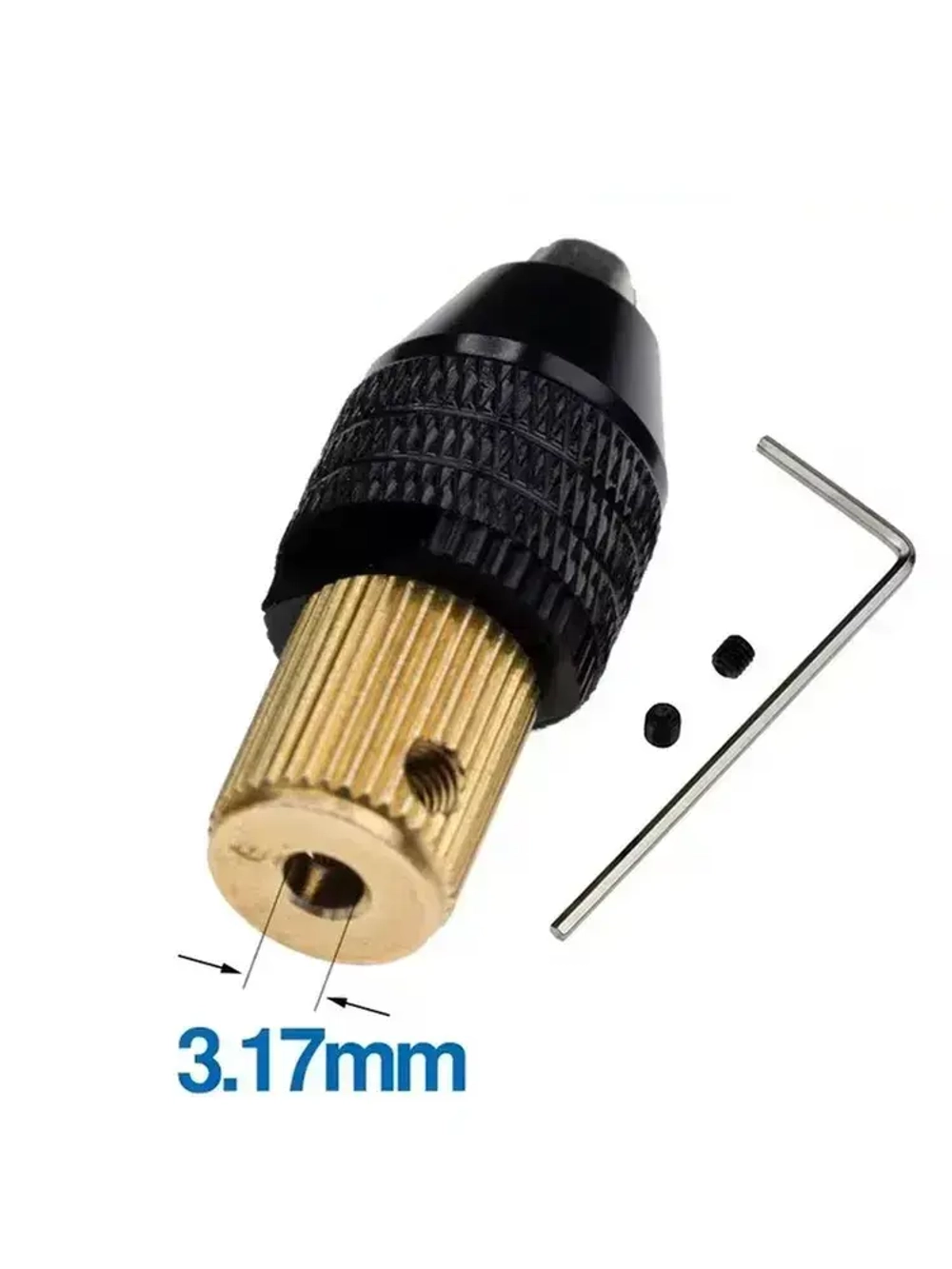 Быстросъемный цанговый патрон для гравера шуруповерта