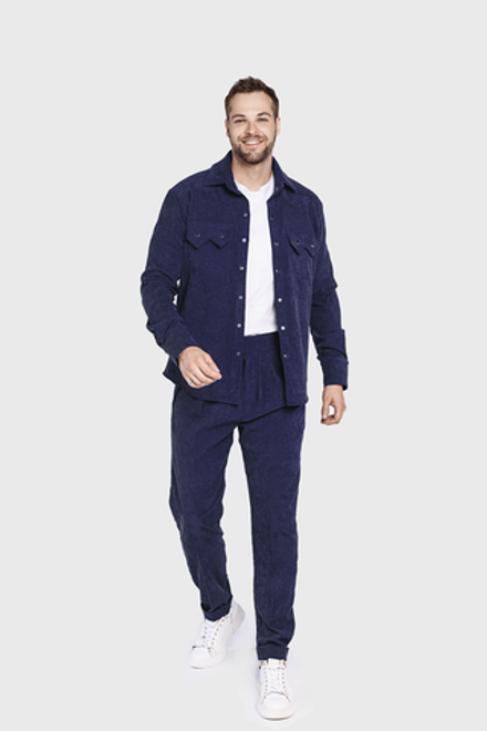 Костюм Чегевара В3 вельвет синий