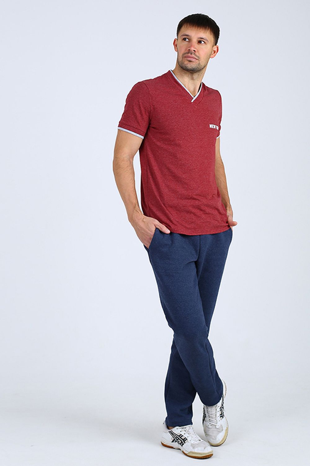 С-582 Брюки мужские прямые / с начёсом Уценка