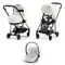 Детская коляска Cybex Mios 3 в 1 Off White Matt Black