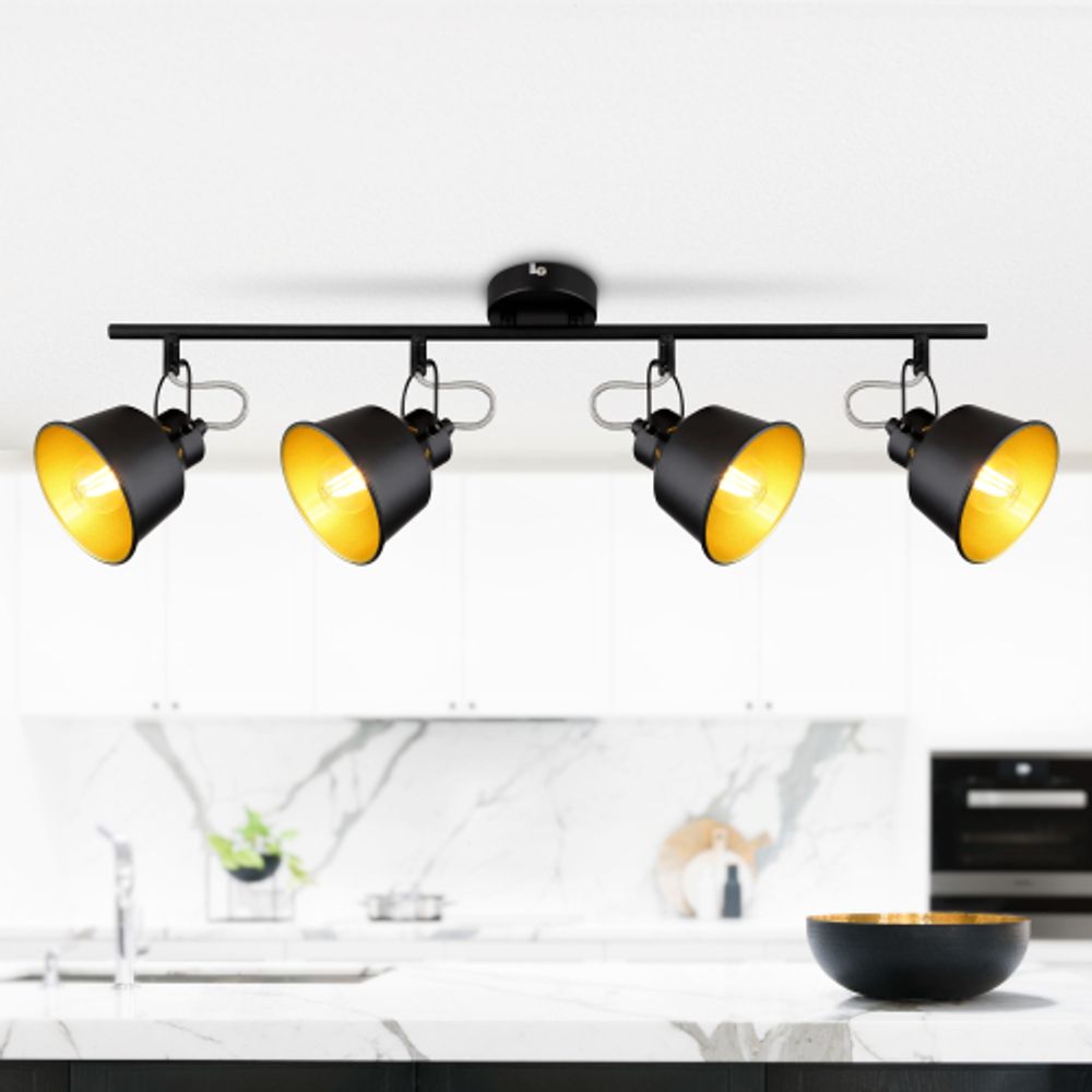 Светильник настенно-потолочный спот Rivoli   7064-704 4 х Е14 40 Вт поворотный