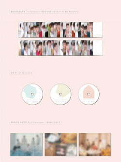 Альбом Nu'est - The Table 7th Mini Album 3 Version SET