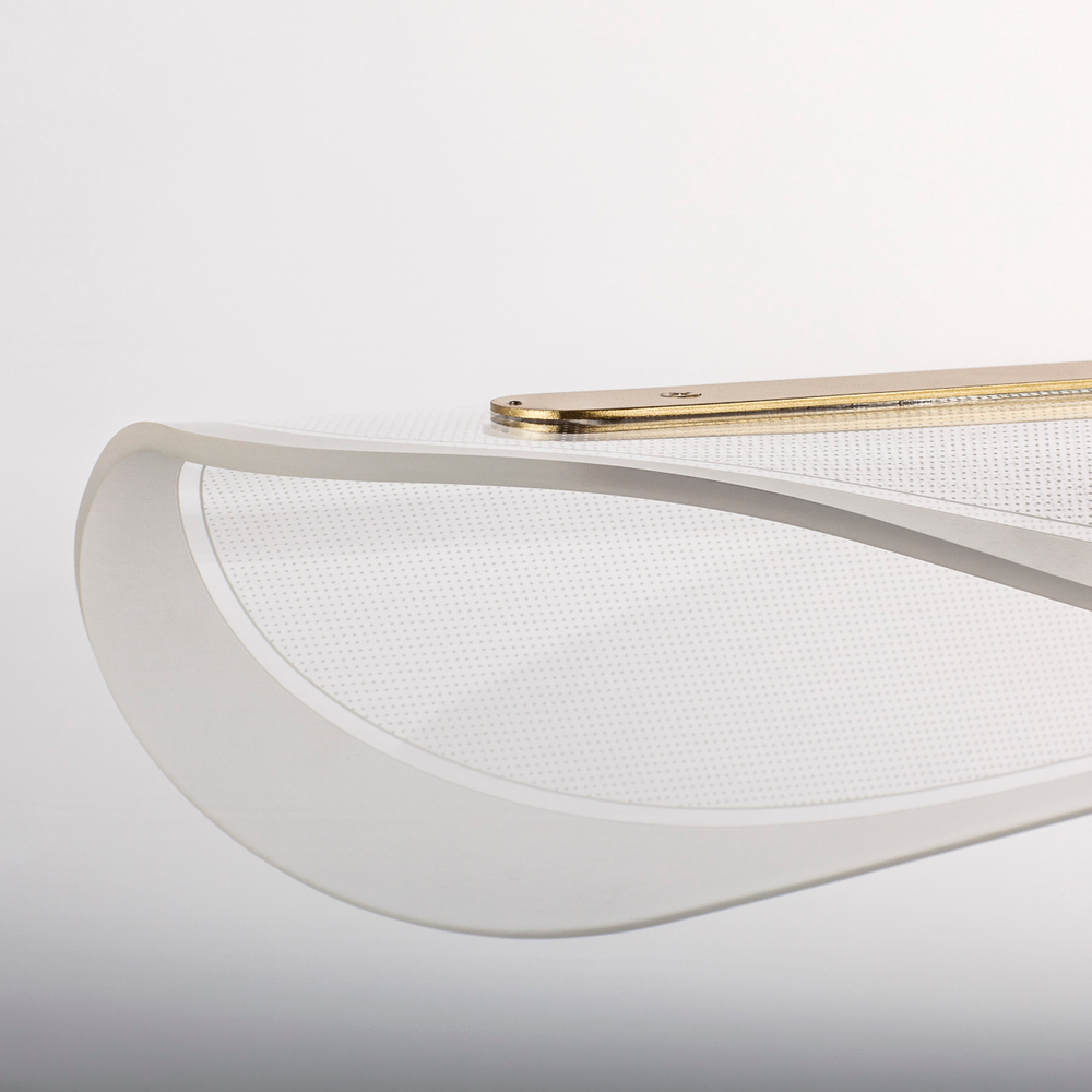 731403 Люстра VARESE 32W LED 1867LM 360G ЗОЛОТО 3000K