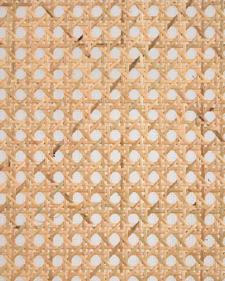 Стул Romane черный с сиденьем из ротанга