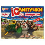 IQ-липучки со шнуровкой "Буба. Весёлые приключения" 4680107930392 (Умные игры)
