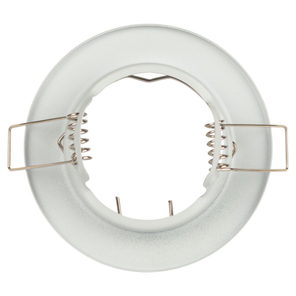 Светильник встраиваемый штампованный ЭРА ST1 SWH под лампу MR16 GU5.3 белый матовый