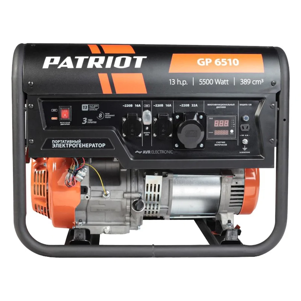 PATRIOT GP 6510 бензиновый генератор 474101565