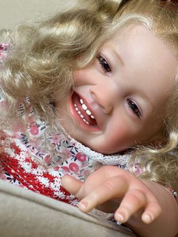 Кукла Реборн мягконабивная 60см в пакете (FA-614)