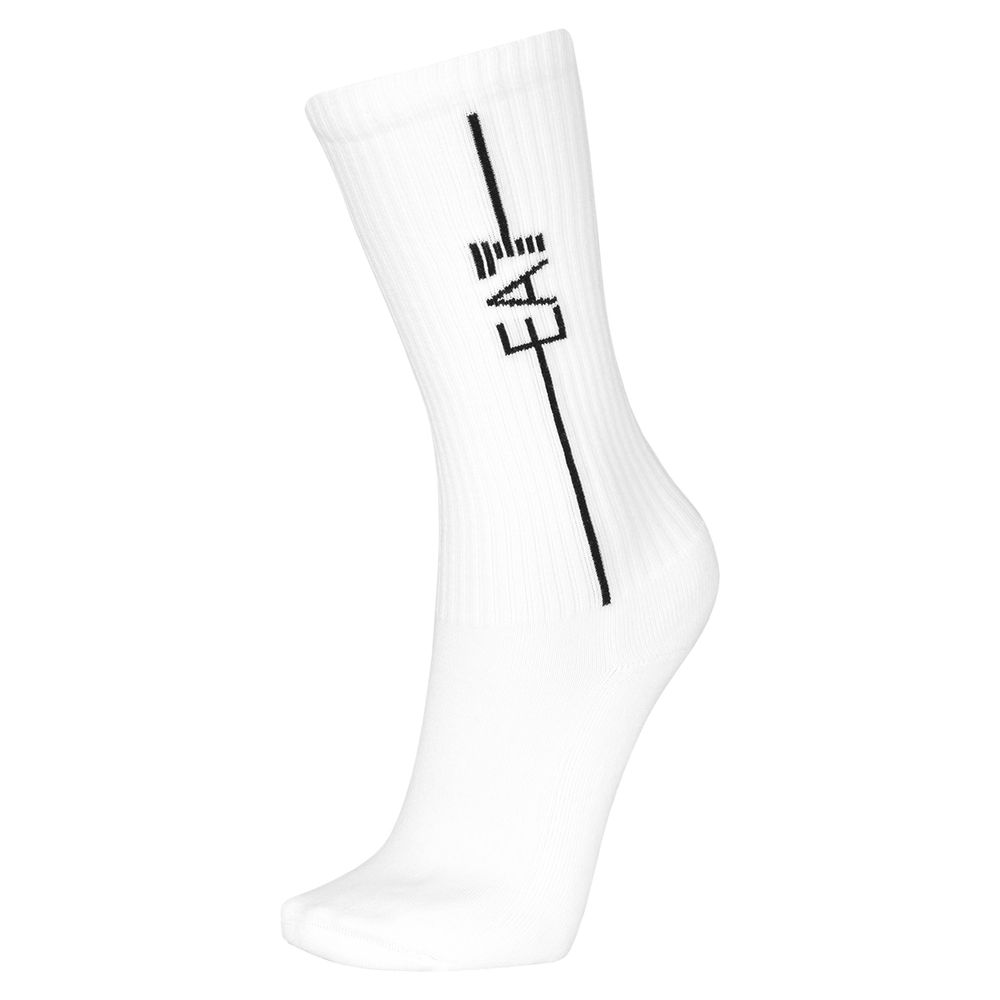 Носки теннисные EA7 Train Socks Sponge 2P - white/white