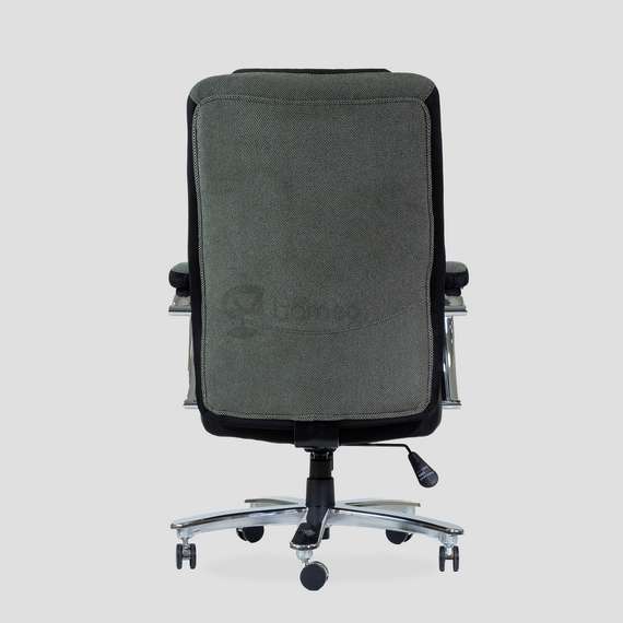 Кресло Barneo K-305 BIG SIZE XXL для руководителя серая ткань