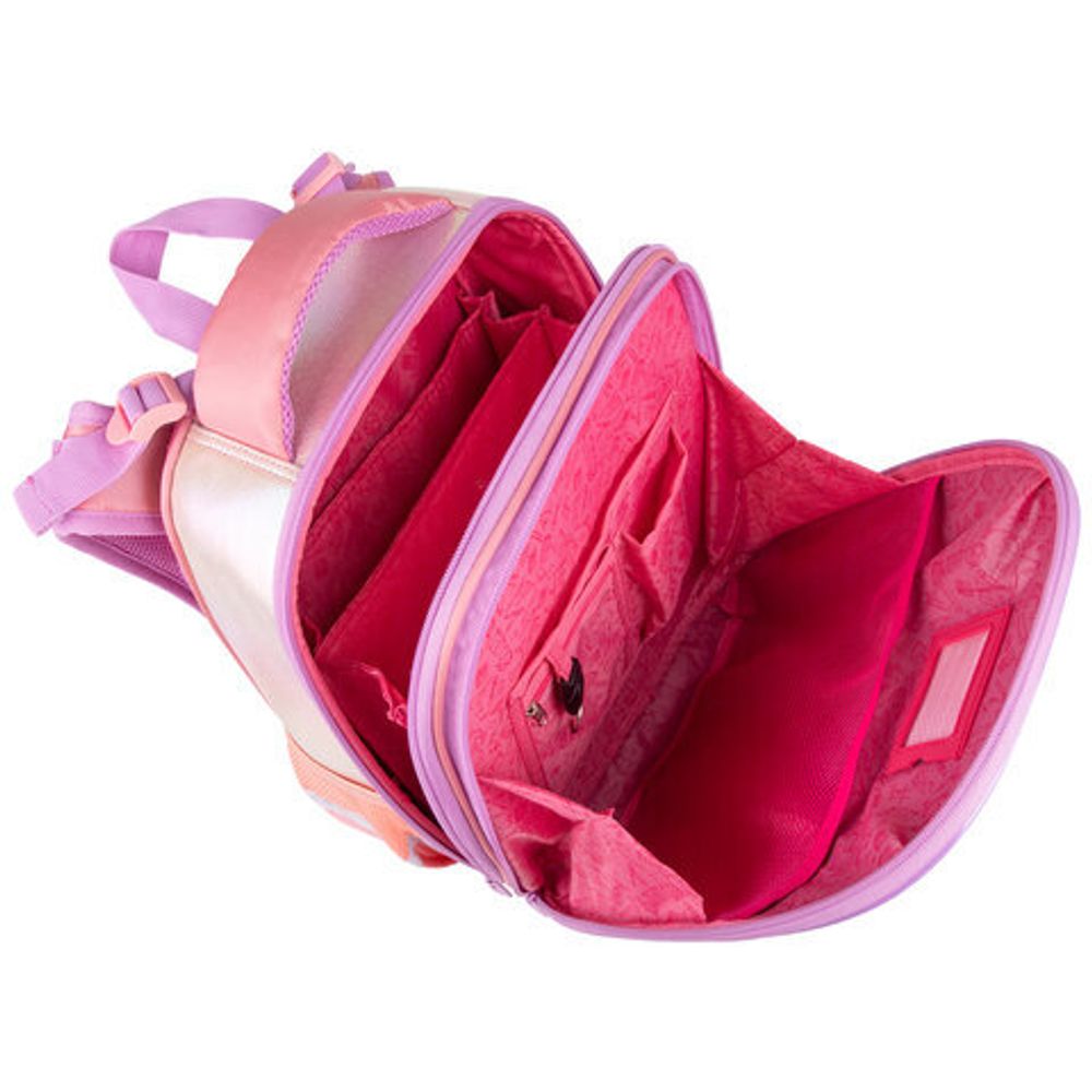 Ранец BRAUBERG SHINY, 2 отделения, "Cheerful", 36х28х14 см, 270697