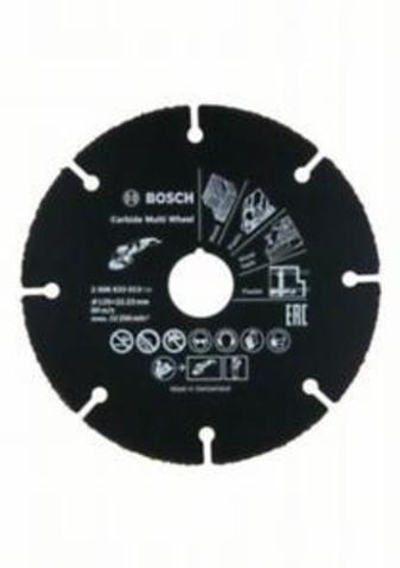 Круг алмазный по дереву 125х22,2 мм BOSCH Carbide Multi Wheel 2608623013
