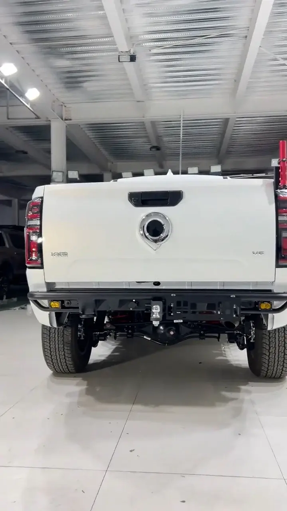 Силовой бампер с защитой картера для GWM Poer KingKong 2023+ Great Wall Motor Поэр Кинг Конг стальной бампер защита