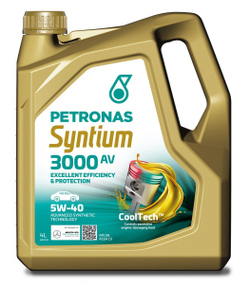 Масло моторное PETRONAS Syntium 3000 AV 5W-40 4л