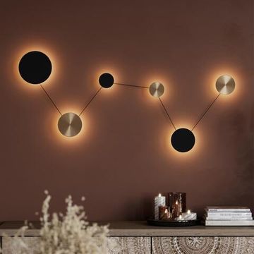 7115/36WL HIGHTECH ODL26 451 светильник черный/бронза/металл IP20 LED 36W 1620Лм 3000K 220-240V GALAXY (ВМЕСТО 4211/51WL)