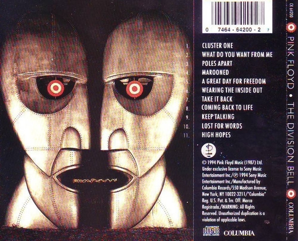 Pink Floyd / The Division Bell (CD)