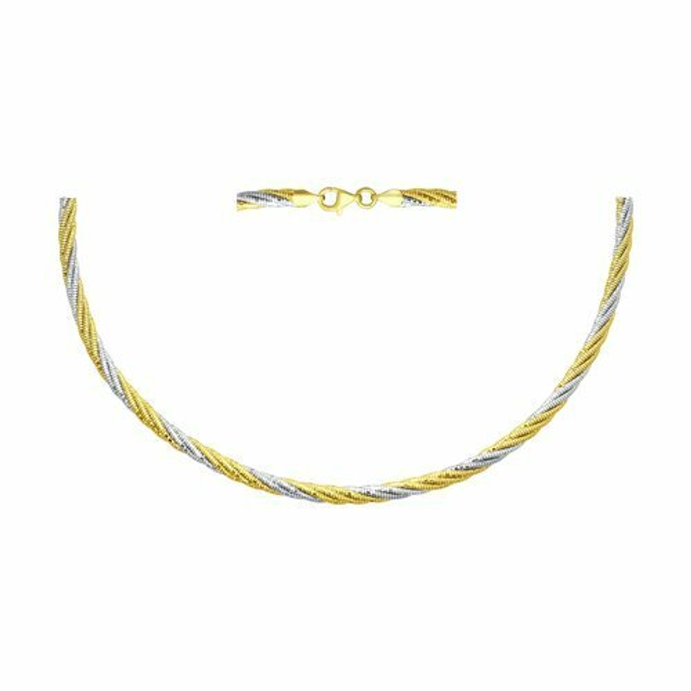 Колье из серебра