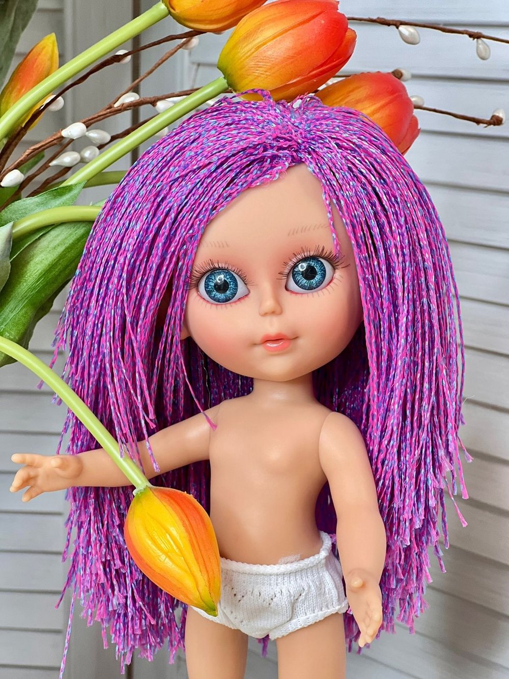 Кукла Nines виниловая 30см Dainty без одежды (2440W1A)