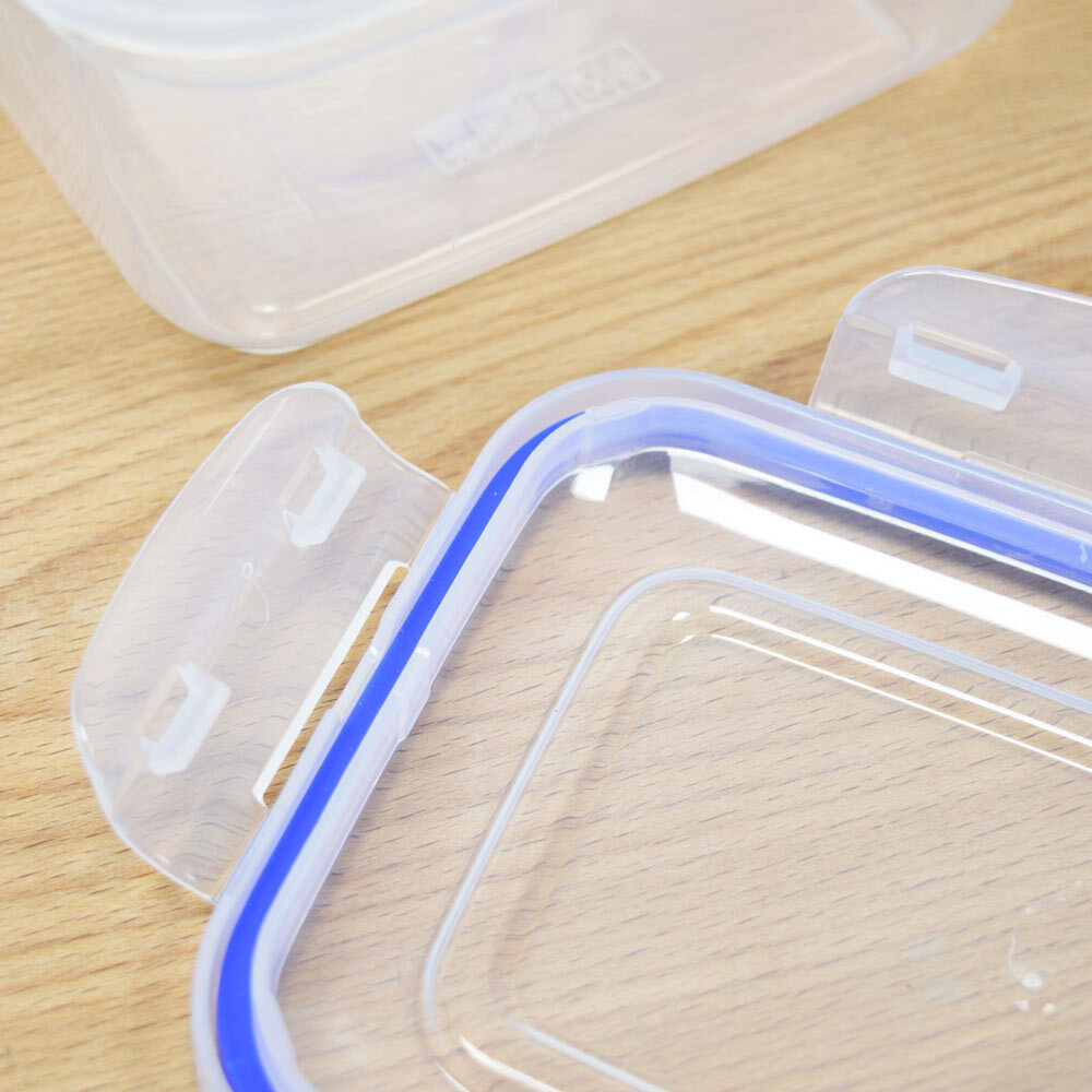 Контейнер для продуктов 1л герметичный прямоугольный глубокий