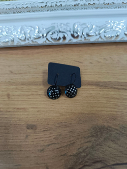 Серьги с кабошонами. Ручной работы.