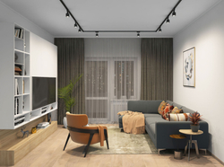 TR1003-BK Шинопровод однофазный, 3 м, черный, заглушки в комплекте