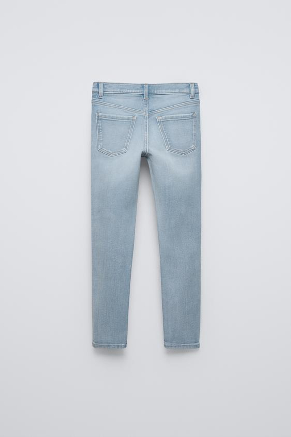 ZARA ДЖИНСЫ SKINNY FIT, ГОЛУБОЙ