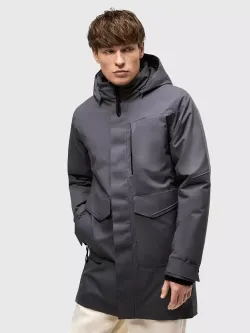Парка мужская TIGIL NORPPA серый гравий