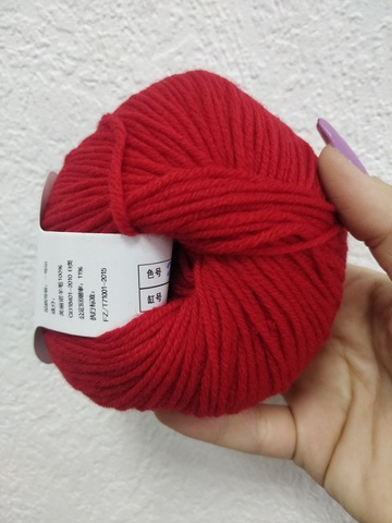 Алый, арт. 24, моточный меринос