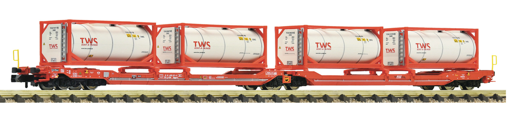 Сдвоенная платформа T3000e RCA + TWA Tankcontainer, VI эпоха