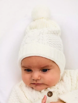 вязаный комбинезон для новорожденных