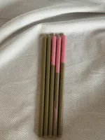 Свеча Unification Love Пять вечеров розовый/хаки