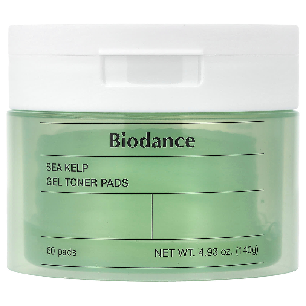 Biodance, гелевые тонизирующие диски с морскими водорослями, 60 шт.
