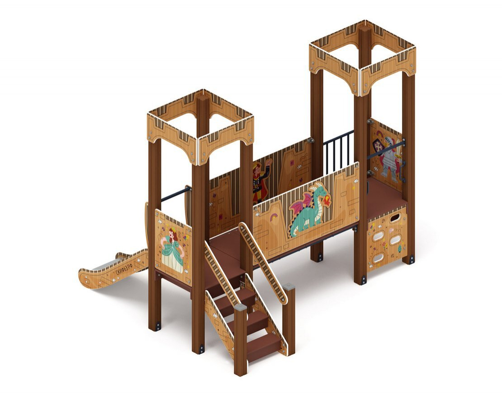 Детский игровой комплекс Королевство (Картонное)
