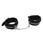 Kenzi Leg Оковы замшевые (Цвет: черный)