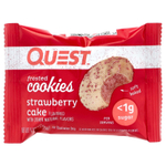 Quest Nutrition, глазированное печенье, клубничный торт, 8 шт. по 25 г (0,88 унции)