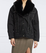 джинсовая куртка Liu Jo - черный(UF1070 D4622)