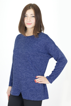 Трикотажная туника 2047АП, василёк #273В202047АП