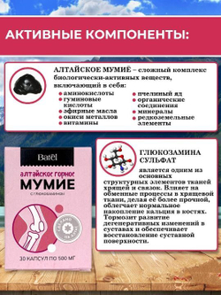 Batel. Мумие с глюкозамином