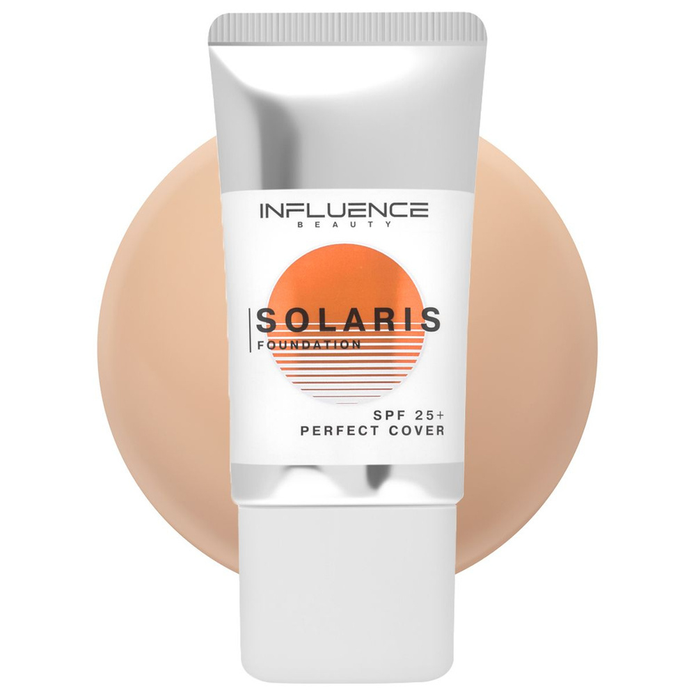 INFLUENCE Solaris SPF25 Тональная основа 02
