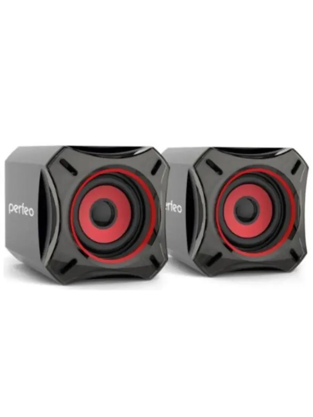 Колонки 2.0 CUBE PF_4880 BLACK 10 Вт, питание от порта USB