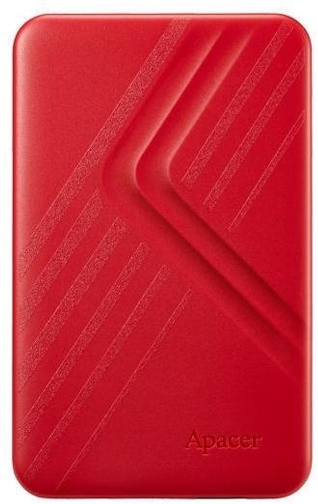ВНЕШНИЙ ЖЕСТКИЙ ДИСК, APACER, AC236, AP1TBAC236R-1, 1TB, 2.5&quot;, USB 3.1, КРАСНЫЙ